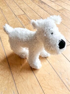Tintin Snowy (Milou) Plush Dog Collectible